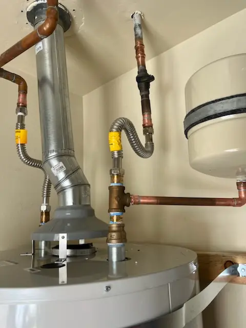 Water heater installation and plumbing repair in Palm Aire